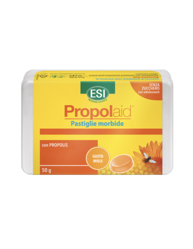 Esi Propolaid pastiglie gommose per la gola con Propoli gusto miele 50g