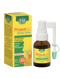 Esi Propolaid spray gola gusto menta ad azione emolliente e lenitiva 20ml