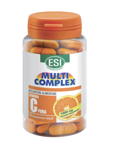 Esi Multi Complex Vitamina C Pura Retard a rilascio prolungato per il sistema immunitario 90 compresse