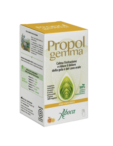 Propolgemma spray forte contro mal di gola e affezioni del cavo orale 30ml