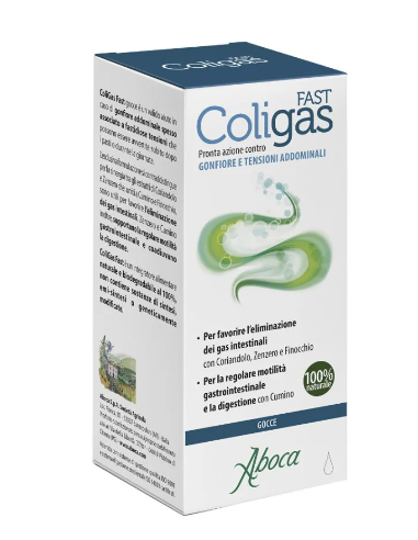 Coligas Fast gocce contro gonfiori e tensioni addominali 75ml