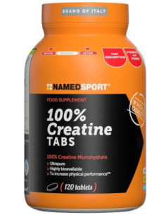 100% creatine tabs 120 compresse