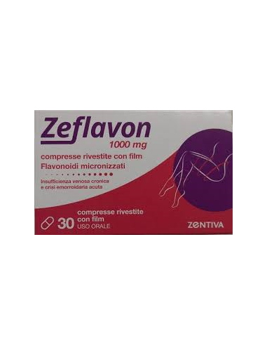 Zeflavon 30 compresse riv 1000mg