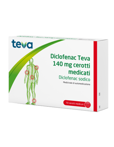 Diclofenac te 10cer med 140mg