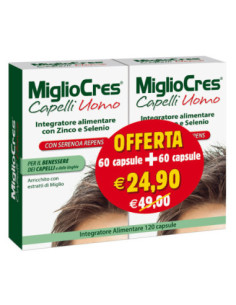 Migliocres uomo 60+60 capsule promo