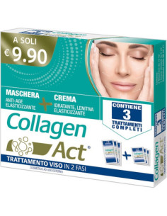 Collagen act tratt viso 2 fasi