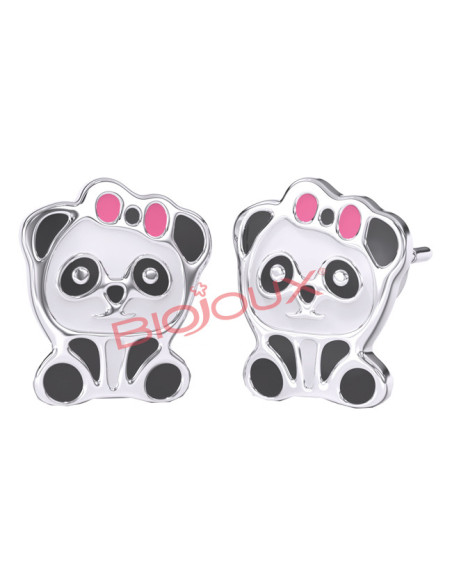 Bjt711 orecchini baby panda st