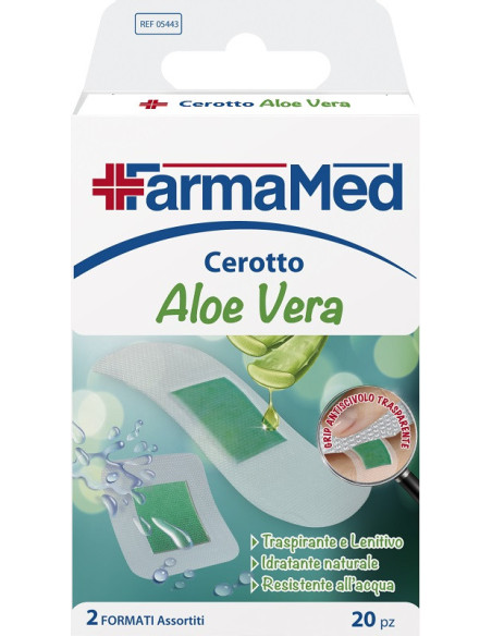 Cerotto aloe 2formati 20pz