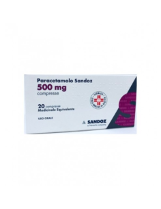 PARACETAMOLO SAND*20CPR 500MG