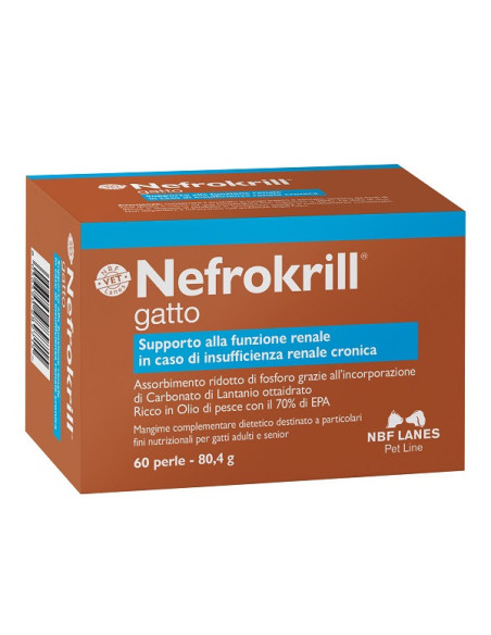 Nefrokrill gatto 60 prl