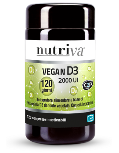 Nutriva vegan d3 120 compresse