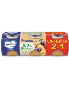 Mellin omog prugna 3pz 100g