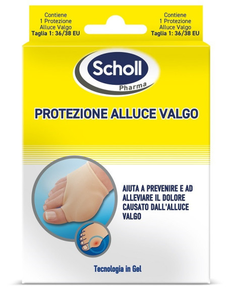 Scholl protezione all valgo s