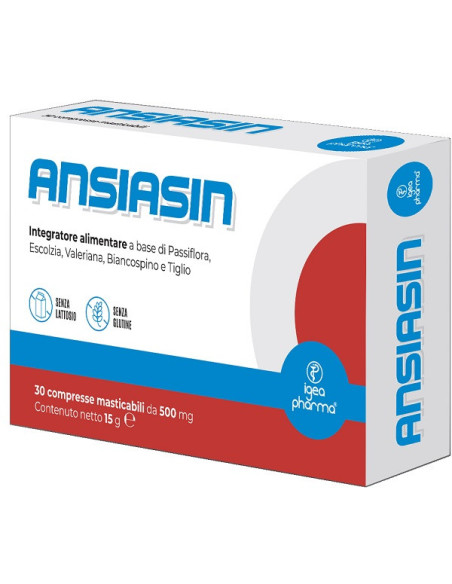 Ansiasin 30 compresse masticabili