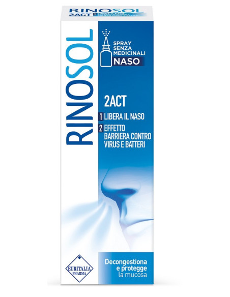 Rinosol 2act spray nasale 15ml