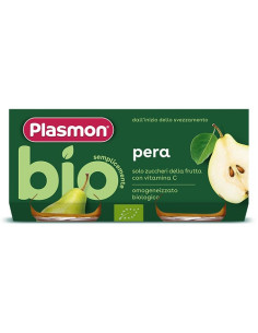 Plasmon omog pera bio 2x80g