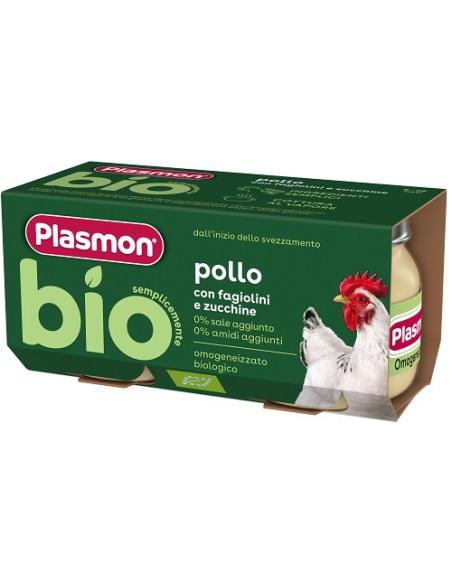 Plasmon bio omog pollo fag 2pz