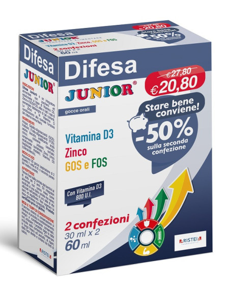 Difesa junior gocce30ml bipack