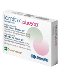 Idrofolic plus 500 30 compresse