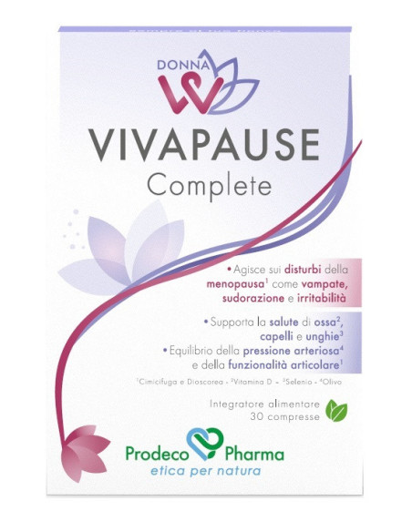 Donnaw vivapause complete30 compresse