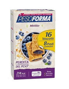 Pesoforma bisc mirtilli 16pz