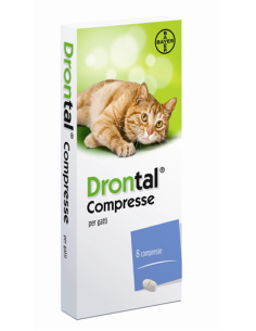 Drontal 8 compresse gatto