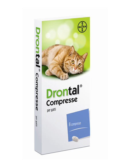 Drontal 8 compresse gatto