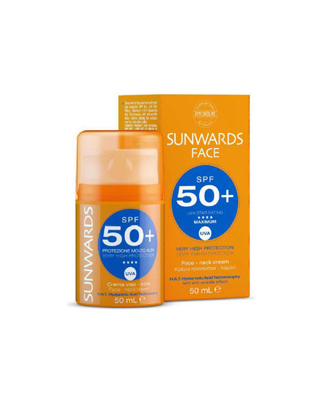 Sunwards face cream spf50+