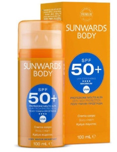 Sunwards body cream spf50+