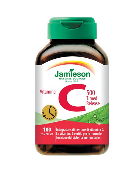 VITAMINA C 500 TIM REL 100CPR