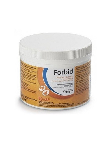 FORBID CANI GATTI POLVERE 250G