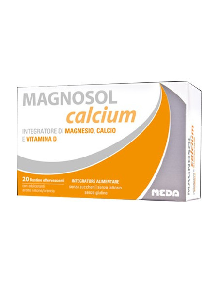 MAGNOSOL CALCIUM EFFERV 20BUST