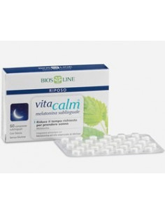 VITACALM MELATONINA SUBL1MG 60