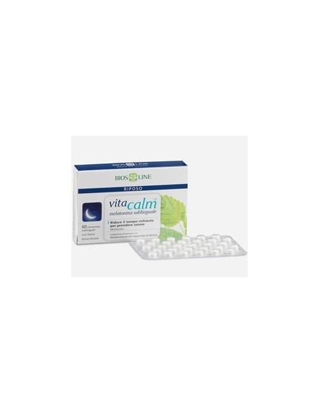 VITACALM MELATONINA SUBL1MG 60