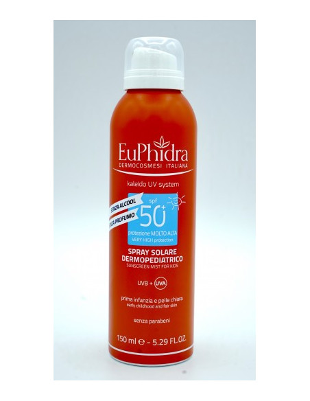 EUPHIDRA UVS SPRAY 50+ BIMBI+DOCCIASHAMPOO