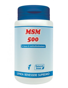 MSM 500 100CPS VEGETALI NPO