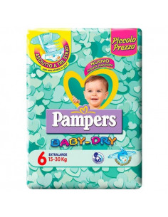 PAMPERS BABY DRY T DWCT XL 45P