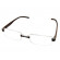 T VEDO RIMLESS MARRONE + 3,50