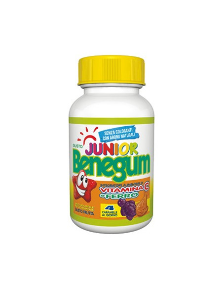 BENEGUM J VIT C/FERRO 40CARAM