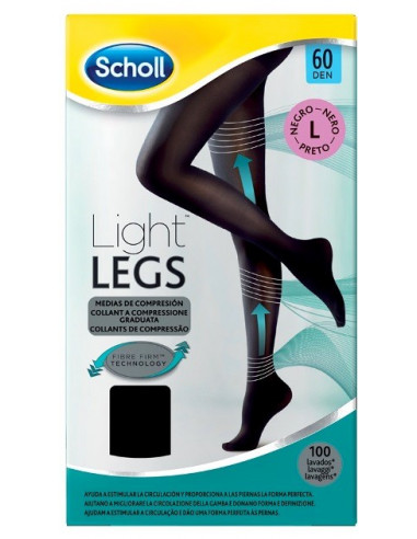 SCHOLL LIGHTLEGS60 DEN L NERO