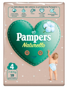 PAMPERS NATUR MAXI CP 19PZ