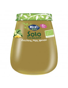 HERO SOLO OMOGENIZZATO ZUCCHINE MAIS E SPINACI