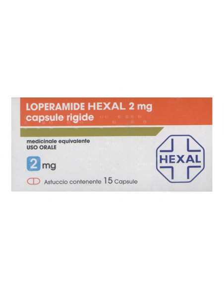 LOPERAMIDE HEXAL 15 CAPSULE 2MG - Clubfarma