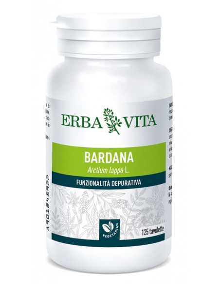 BARDANA 125CPR 400MG ERBAVITA