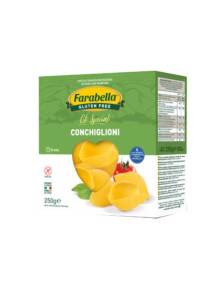 FARABELLA CONCHIGLIONI PASTA SENZA GLUTINE 250G - Clubfarma