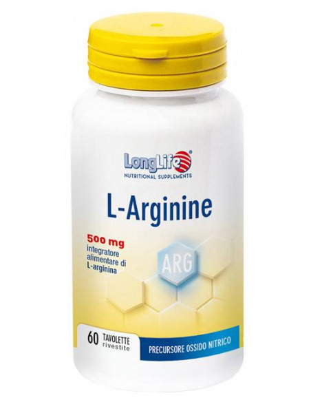 LARGININE 60TAV 84G LONGLIFE