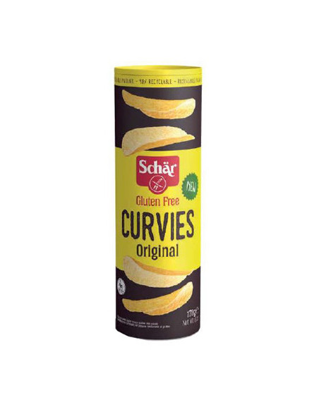 SCHAR CURVIES CHIPS DI PATATE SENZA GLUTINE 170G - Clubfarma