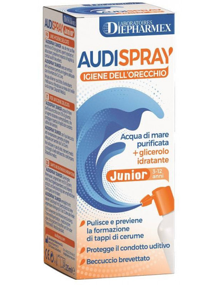 AUDISPRAY JUNIOR - IGIENE DELL'ORECCHIO 25ML - Clubfarma