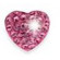 BIOJOUX 2100 CUORE ROSA 10MM