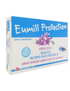 RECORDATI EUMILL PROTECTION GOCCE OCULARI 10FLACONI MONODOSE 0,5ML- Clubfarma